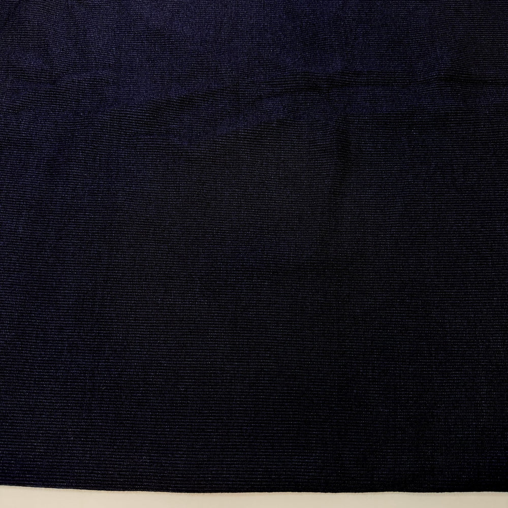 Passion Knit - Tubular Rib Knit Cotton Blend Knit - Dark Navy - 2.15M Bundle - True Deadstock fabric Fabric by private - Sustainable Textile | FABCYCLE