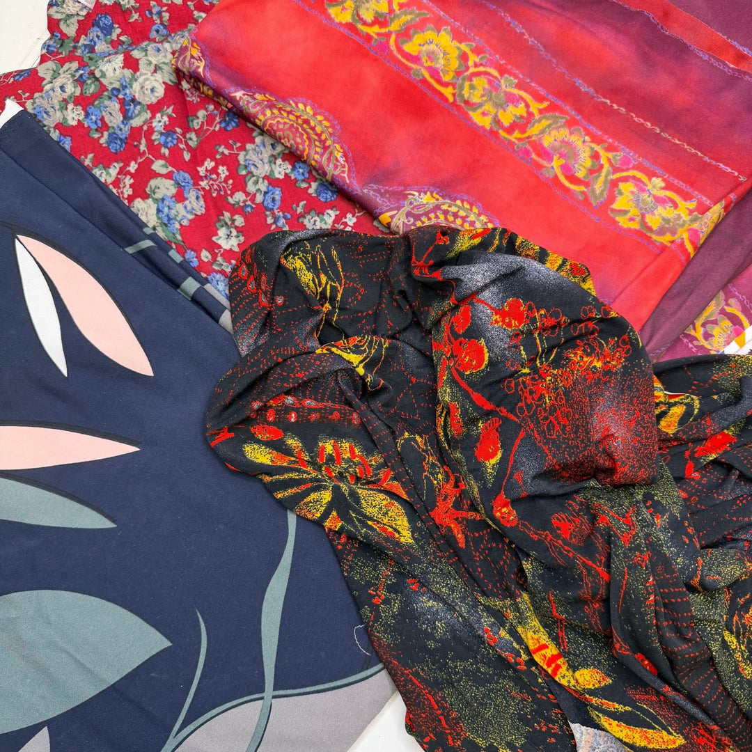 Passionate - Small Bundles - Fun 4 Pack - True Deadstock Fabric Fabric by FABCYCLE shop - Sustainable Textile | FABCYCLE