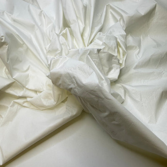 Patchwork Nursery - Waterproof Synthetic Blend Woven - White - Bundles - True Deadstock fabric Fabric by private - Sustainable Textile | FABCYCLE