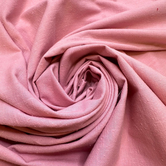 Pattern Testing - Cotton/Poly Woven - Light Pink - 1.9M Bundle - True Deadstock fabric Fabric by private - Sustainable Textile | FABCYCLE