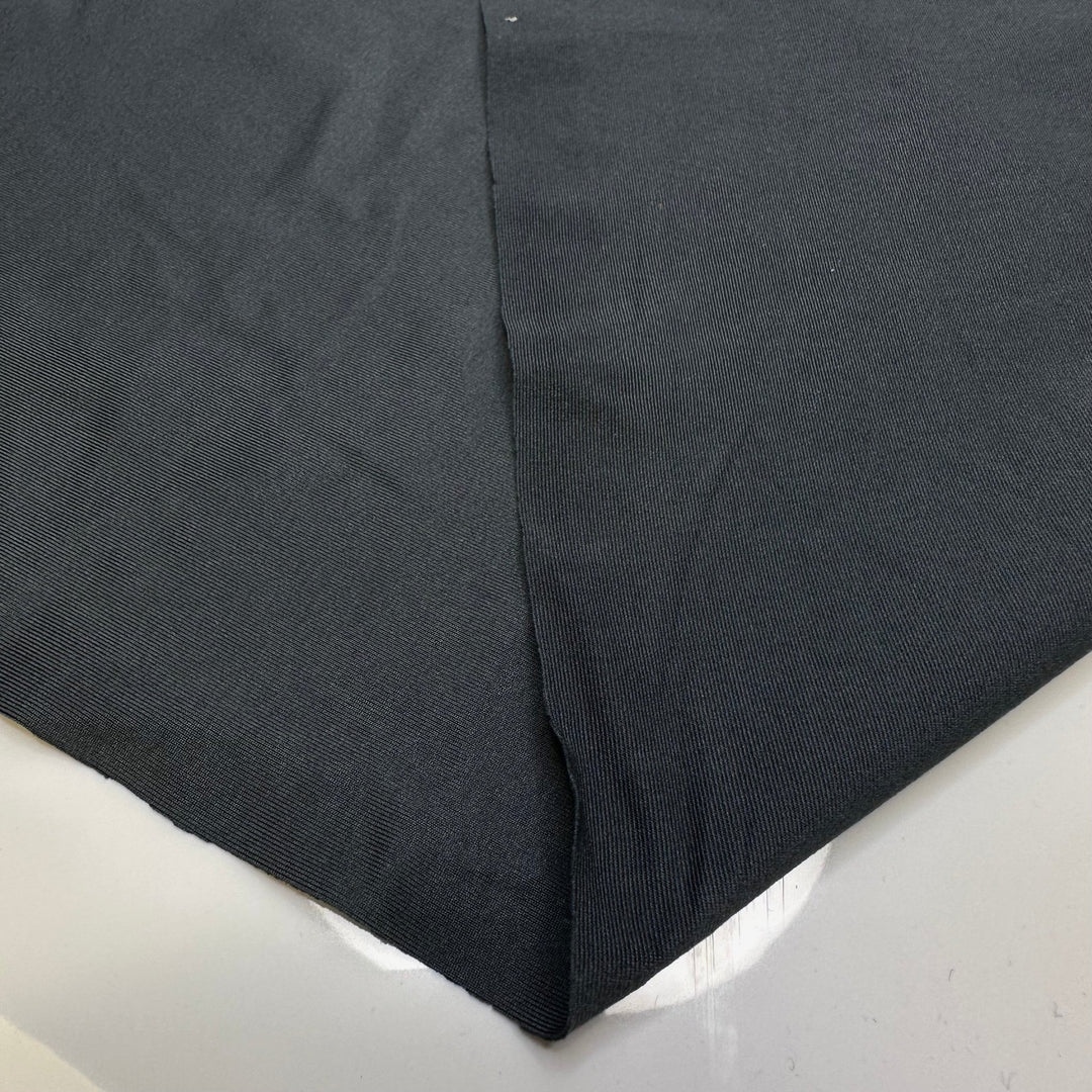 Peace And Quiet - Chitosante Poly/Spandex Knit - Dark Grey - Bundles - True Deadstock fabric Fabric by private - Sustainable Textile | FABCYCLE