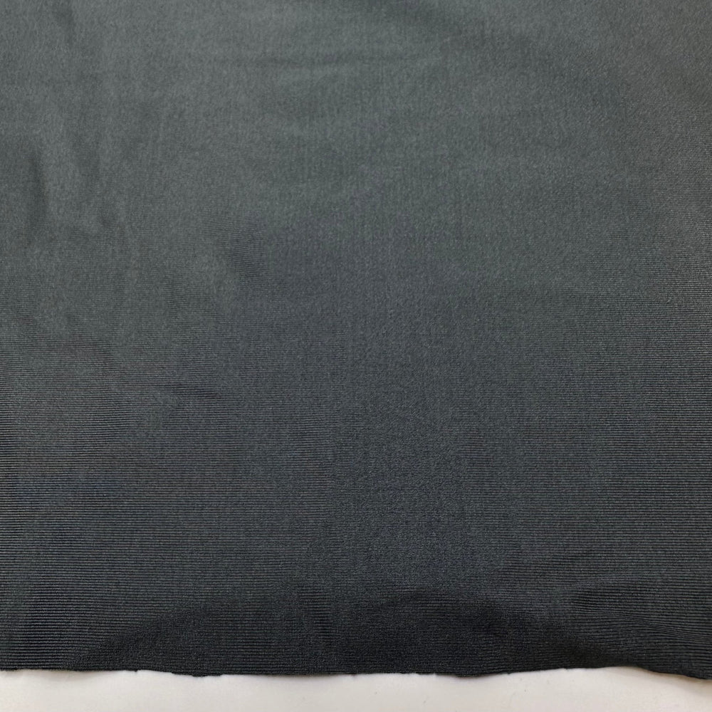 Peace And Quiet - Chitosante Poly/Spandex Knit - Dark Grey - Bundles - True Deadstock fabric Fabric by private - Sustainable Textile | FABCYCLE