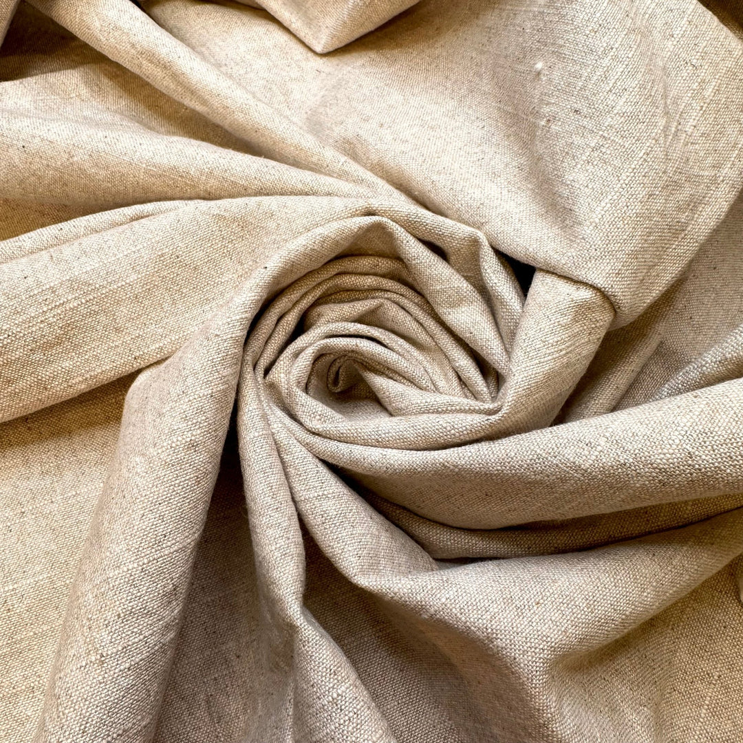 Peasant Core - Cotton Blend Woven - Beige - 2.35M Bundle - True Deadstock fabric Fabric by private - Sustainable Textile | FABCYCLE