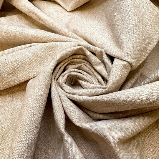 Peasant Core - Cotton Blend Woven - Beige - 2.35M Bundle - True Deadstock fabric Fabric by private - Sustainable Textile | FABCYCLE