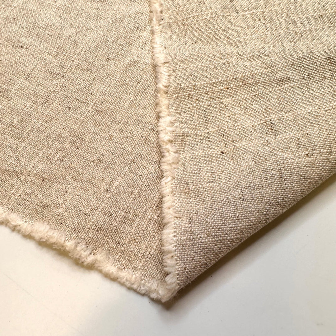 Peasant Core - Cotton Blend Woven - Beige - 2.35M Bundle - True Deadstock fabric Fabric by private - Sustainable Textile | FABCYCLE