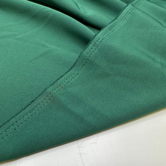 Perfect Holiday Gift - Chiffon Poly Woven - Green - 2.15M Bundle - True Deadstock fabric Fabric by private - Sustainable Textile | FABCYCLE