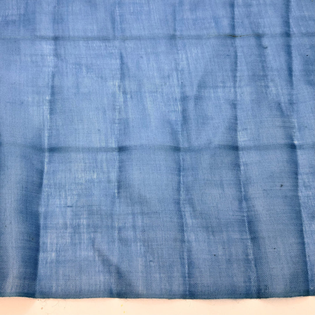 Perfect Picnic Weather - Wool Woven - Light Blue - 3M Bundle - True Deadstock fabric Fabric by private - Sustainable Textile | FABCYCLE