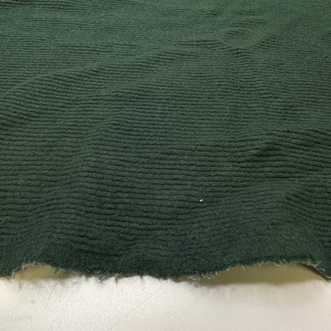 Perfect Seams - Poly/Cotton Knit - Dark Green - 1.3M Bundle - True Deadstock fabric Fabric by private - Sustainable Textile | FABCYCLE
