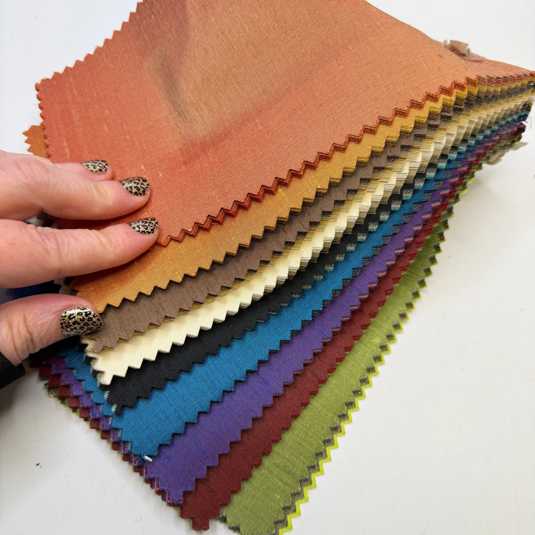 Perfect Sunset - Home Décor Sample Books - Small Rectangle - True Deadstock fabric Fabric by private - Sustainable Textile | FABCYCLE