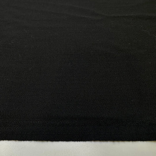 Perfectly Tailored Suit - Wool Woven - Black - 0.9M Bundle - True Deadstock fabric Fabric by private - Sustainable Textile | FABCYCLE