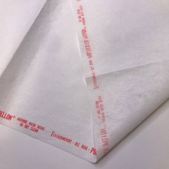 Personal Digital Assistant - Interfacing Poly Woven - White - 4M Bundle - True Deadstock fabric Fabric by private - Sustainable Textile | FABCYCLE