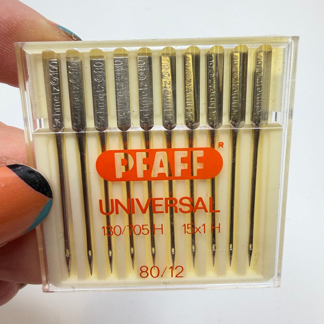 Pfaff Sewing Machine Needles Notions - Silver - 10 Pack - True Deadstock supplies Fabric by private - Sustainable Textile | FABCYCLE
