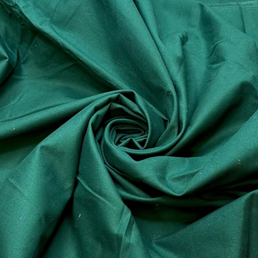 Picking Out A Christmas Tree - Cotton Woven - Green - Bundles - True Deadstock fabric Fabric by private - Sustainable Textile | FABCYCLE