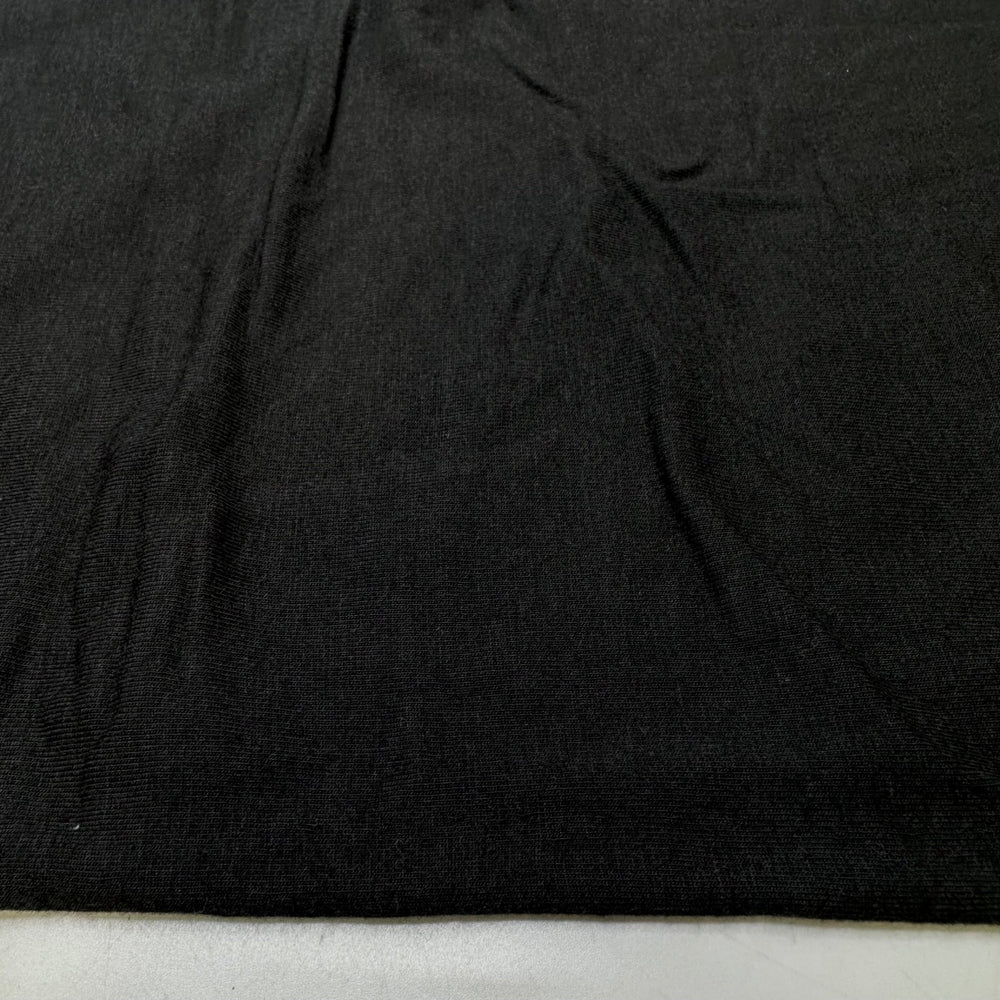 Picking Up Litter - Jersey Natural Blend Knit - Black - 1M Bundle - True Deadstock fabric Fabric by private - Sustainable Textile | FABCYCLE