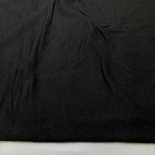 Picking Up Litter - Jersey Natural Blend Knit - Black - 1M Bundle - True Deadstock fabric Fabric by private - Sustainable Textile | FABCYCLE