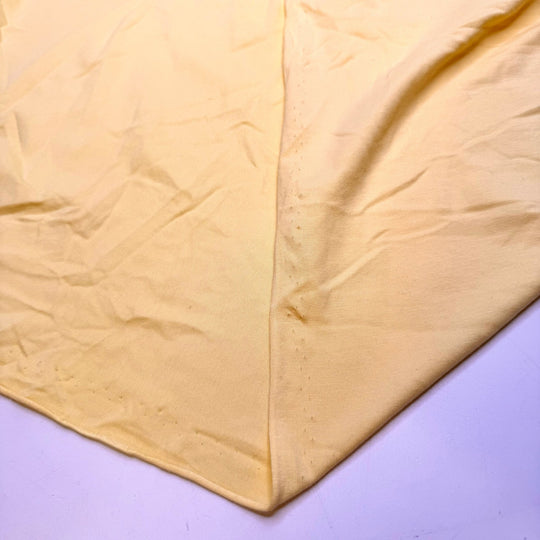 Picnic Potluck - Jersey Bamboo Blend Knit - Light Yellow - 2M Bundle - True Deadstock fabric Fabric by private - Sustainable Textile | FABCYCLE