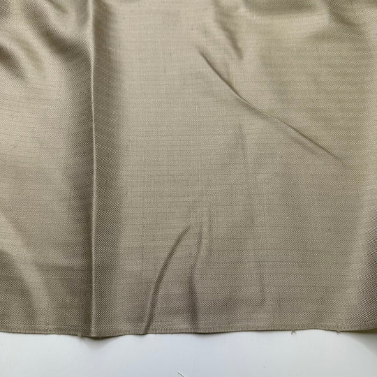 Pie Dough - Twill Weave Cotton Blend Woven - Light Beige Stripes - 3.4M Bundle - True Deadstock fabric Fabric by private - Sustainable Textile | FABCYCLE