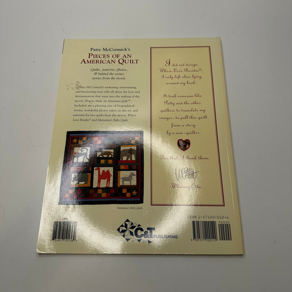 Pieces Of An American Quilt Books - Cream/Burgundy - Individual - True Deadstock supplies Fabric by private - Sustainable Textile | FABCYCLE