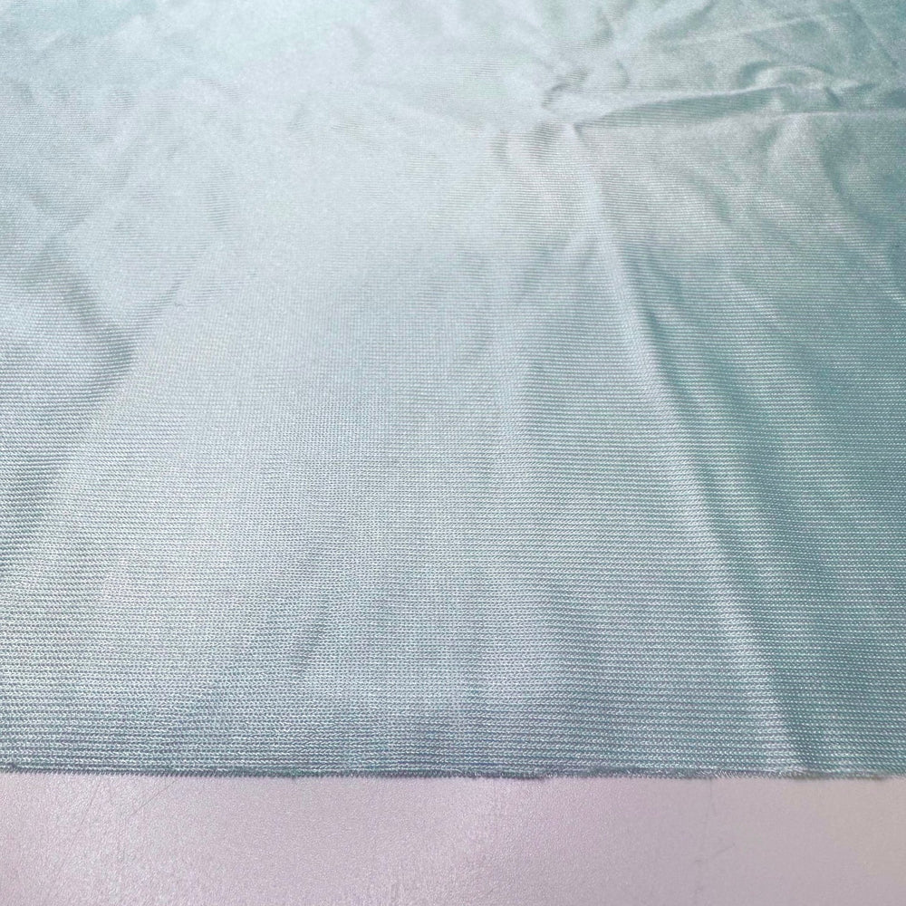 Piercing Blue Eyes - Poly Knit - Light Blue - 3M Bundle - True Deadstock fabric Fabric by private - Sustainable Textile | FABCYCLE