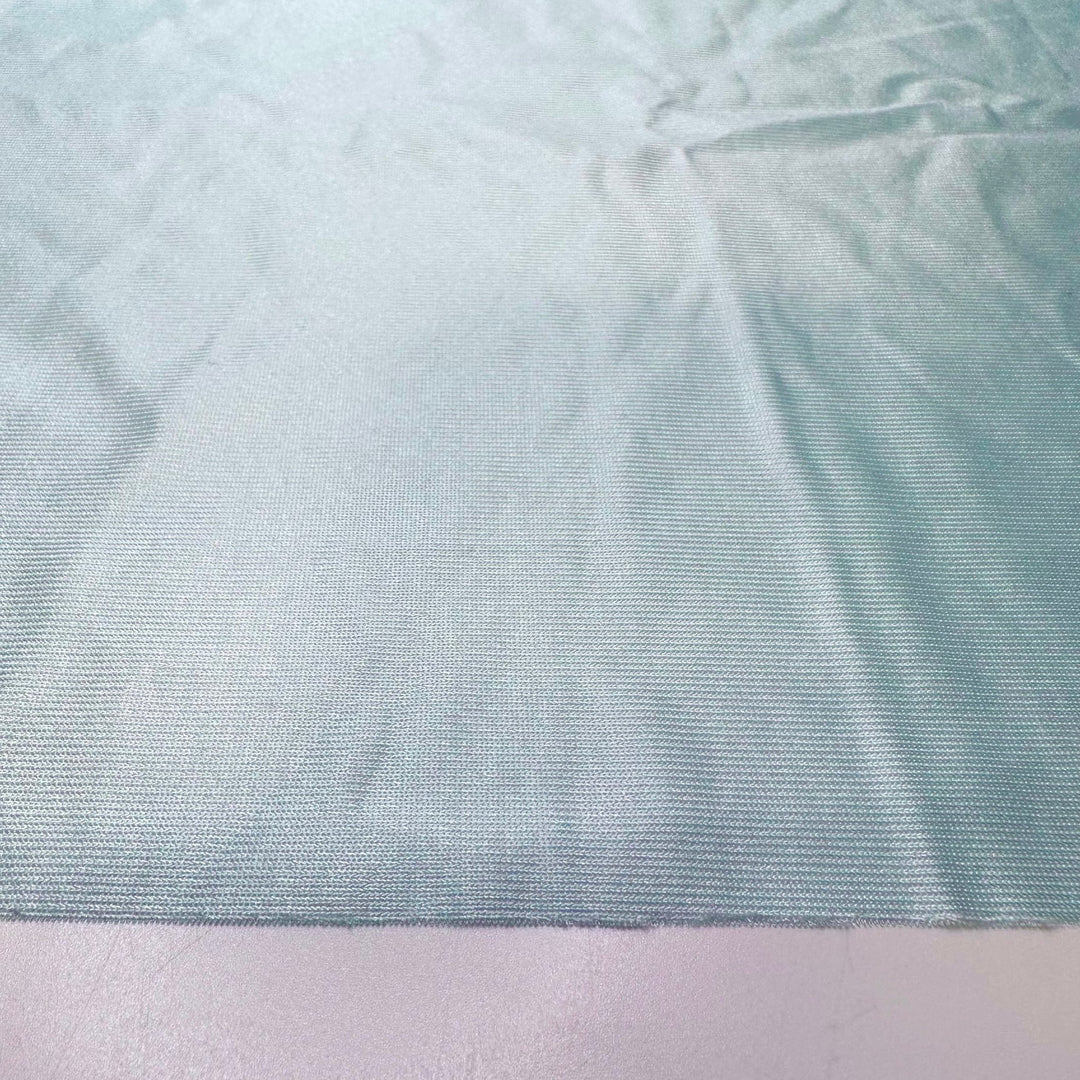 Piercing Blue Eyes - Poly Knit - Light Blue - 3M Bundle - True Deadstock fabric Fabric by private - Sustainable Textile | FABCYCLE