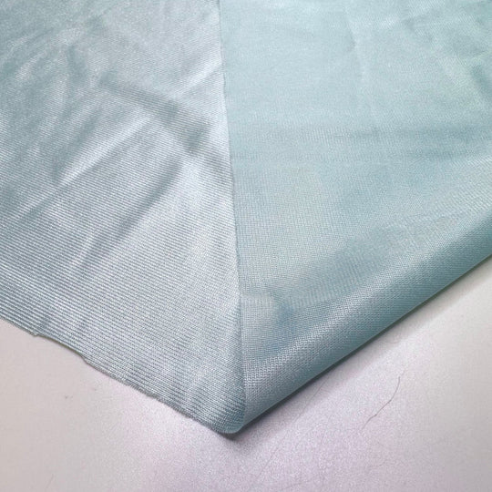 Piercing Blue Eyes - Poly Knit - Light Blue - 3M Bundle - True Deadstock fabric Fabric by private - Sustainable Textile | FABCYCLE