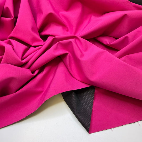 Pig Roast - Water Resistant Poly/Nylon Knit - Pink - 1.6M Bundle - True Deadstock fabric Fabric by private - Sustainable Textile | FABCYCLE