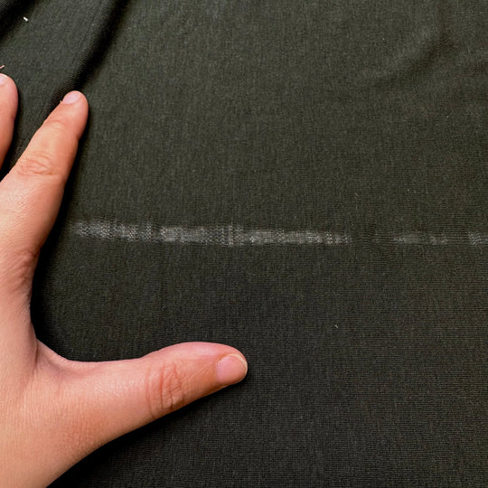 Pine Trees - Jersey Cotton/Bamboo Knit - Dark Green - 1.25M Bundle - True Deadstock fabric Fabric by private - Sustainable Textile | FABCYCLE