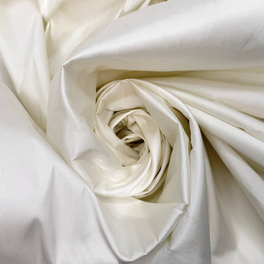 Pinky Up - Taffeta Poly Woven - Light Cream - Bundles - True Deadstock fabric Fabric by private - Sustainable Textile | FABCYCLE