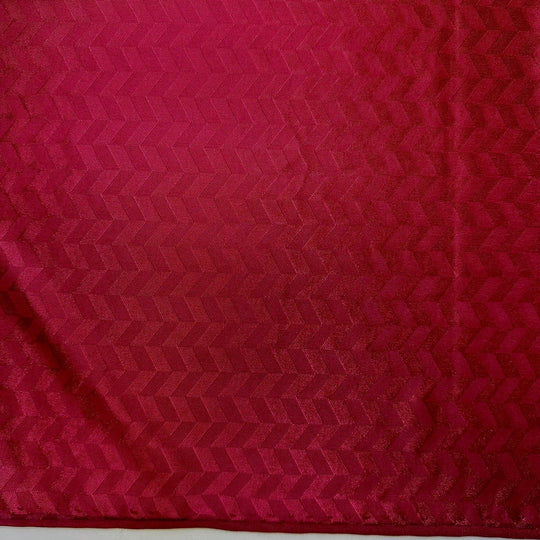 Pizza Pops - Polyester Blend Knit - Light Burgundy Geometric - 1M Bundle - True Deadstock fabric Fabric by private - Sustainable Textile | FABCYCLE