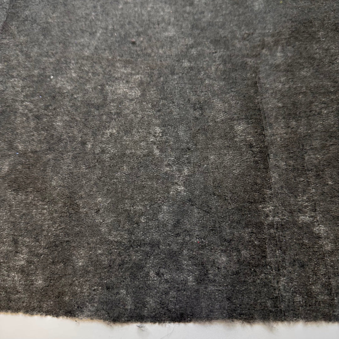 Planning A Big BBQ - Iron On Interfacing Synthetic Blend Woven - Grey - 1.4M Bundle - True Deadstock fabric Fabric by private - Sustainable Textile | FABCYCLE
