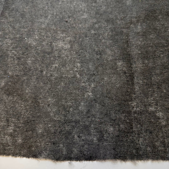 Planning A Big BBQ - Iron On Interfacing Synthetic Blend Woven - Grey - 1.4M Bundle - True Deadstock fabric Fabric by private - Sustainable Textile | FABCYCLE