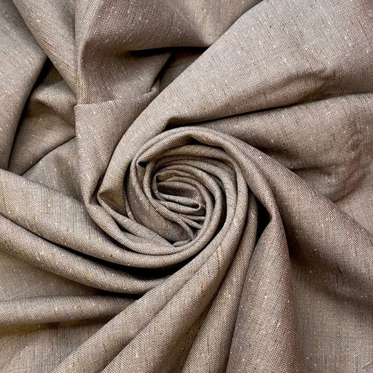 Planning A Hiking Route - Poly/Wool Woven - Light Grey - 2.1M Bundle - True Deadstock fabric Fabric by private - Sustainable Textile | FABCYCLE