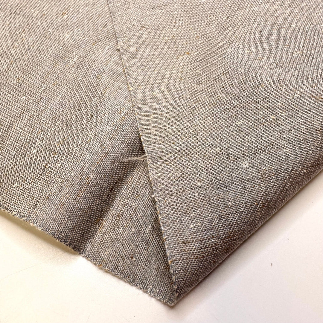 Planning A Hiking Route - Poly/Wool Woven - Light Grey - 2.1M Bundle - True Deadstock fabric Fabric by private - Sustainable Textile | FABCYCLE