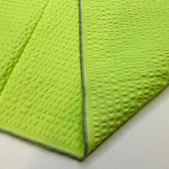 Planning My Next Cruise - Polyester Blend Woven - Light Green - 1.85M Bundle - True Deadstock fabric Fabric by private - Sustainable Textile | FABCYCLE