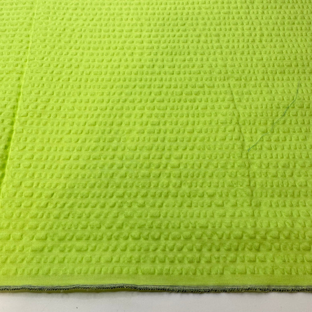 Planning My Next Cruise - Polyester Blend Woven - Light Green - 1.85M Bundle - True Deadstock fabric Fabric by private - Sustainable Textile | FABCYCLE