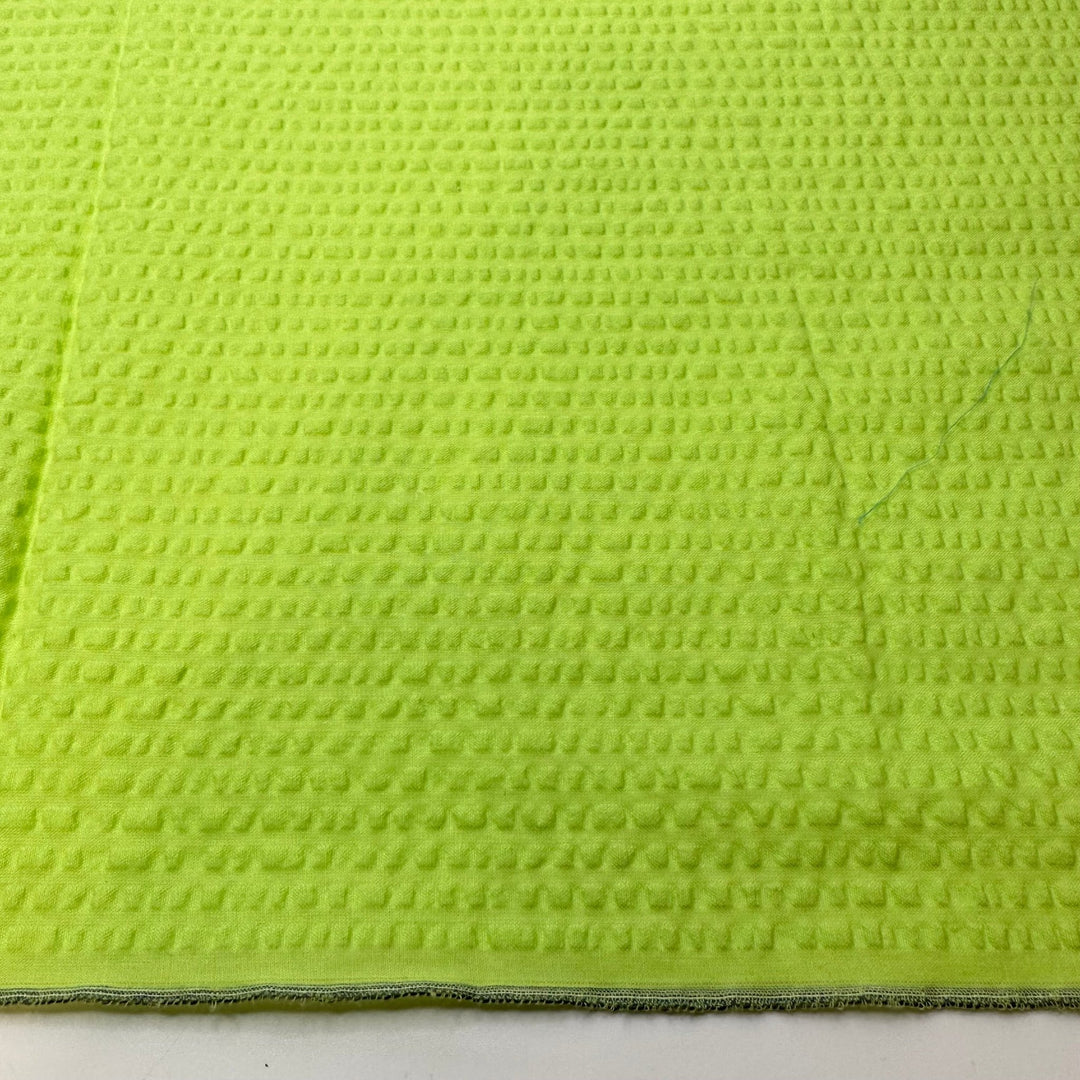 Planning My Next Cruise - Polyester Blend Woven - Light Green - 1.85M Bundle - True Deadstock fabric Fabric by private - Sustainable Textile | FABCYCLE