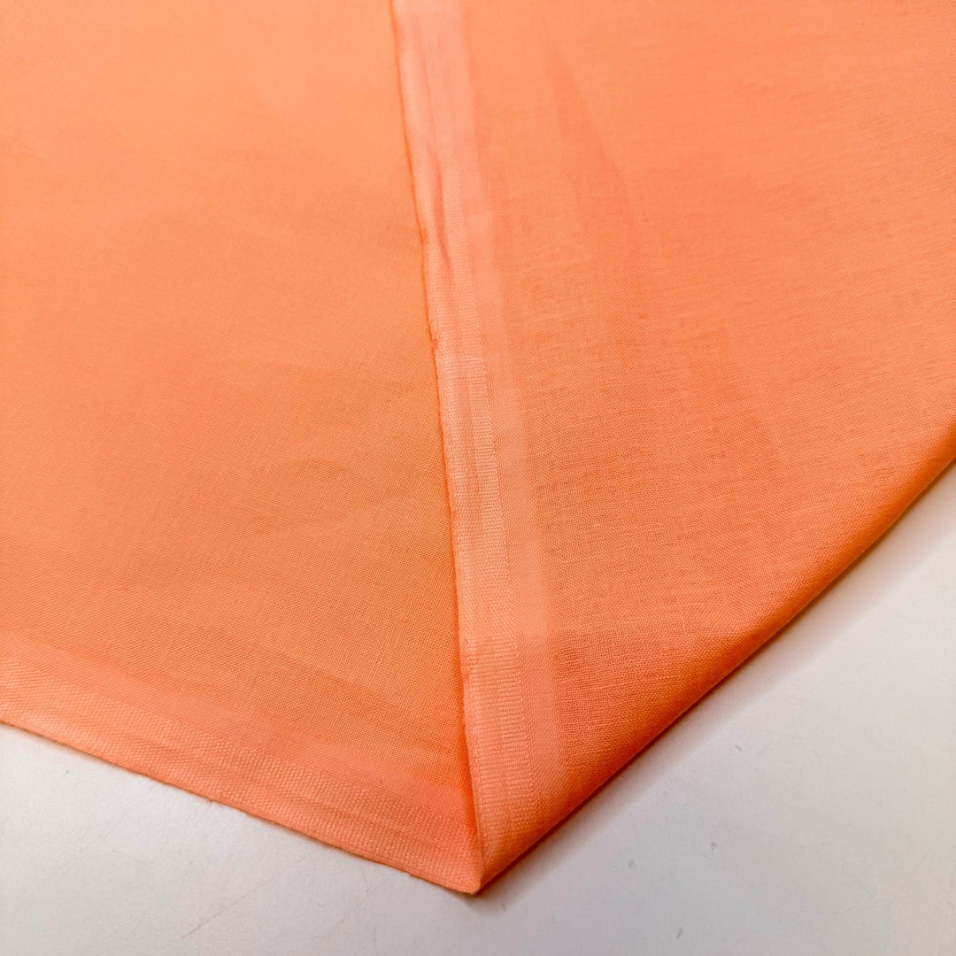 Planting An Orchard - Cotton Woven - Peach - 1.95M Bundle - True Deadstock fabric Fabric by private - Sustainable Textile | FABCYCLE