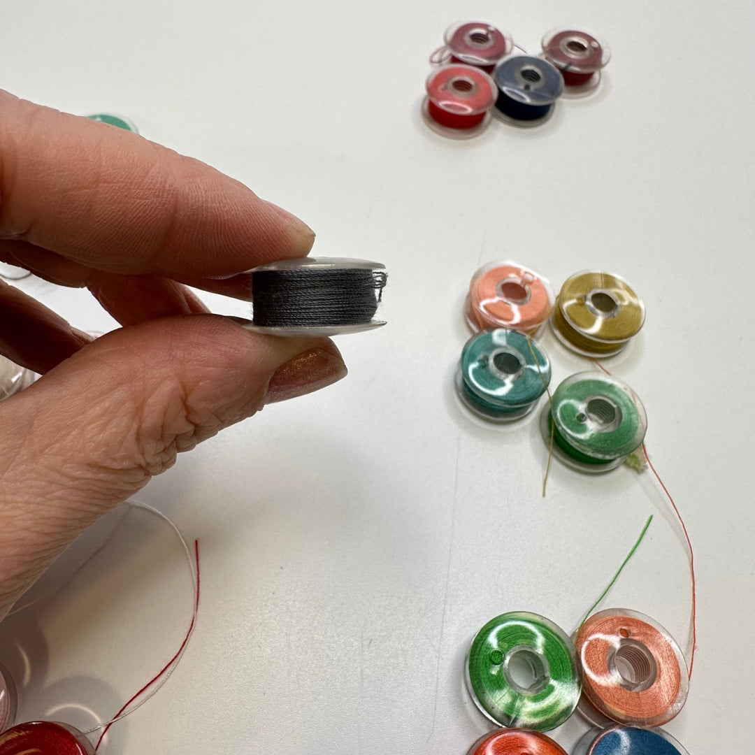 Plastic Bobbin With Thread Tools - Multi - 4 Pack - True Deadstock supplies Fabric by private - Sustainable Textile | FABCYCLE