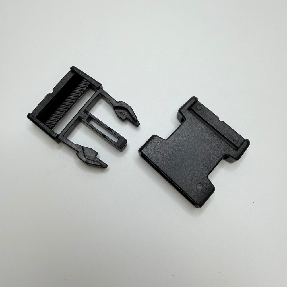 Plastic Buckles - Black - Individual - True Deadstock supplies Fabric by private - Sustainable Textile | FABCYCLE