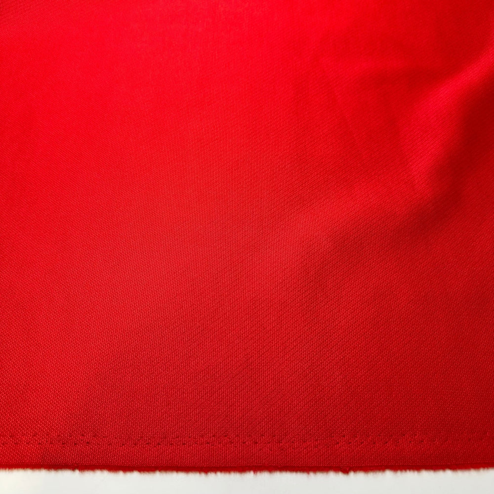 Play Nice - Brushed Polyester Blend Knit - Red - 2.8M Bundle - True Deadstock fabric Fabric by private - Sustainable Textile | FABCYCLE