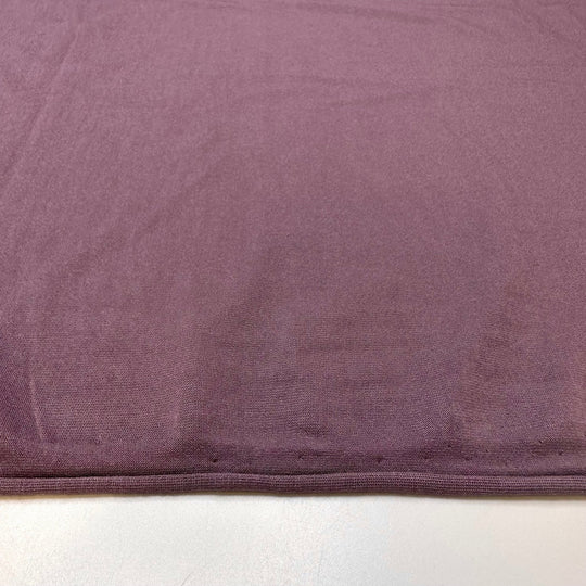 Pleasant As A Plum - Jersey Cotton/Bamboo Knit - Purple - Bundles - True Deadstock fabric Fabric by private - Sustainable Textile | FABCYCLE