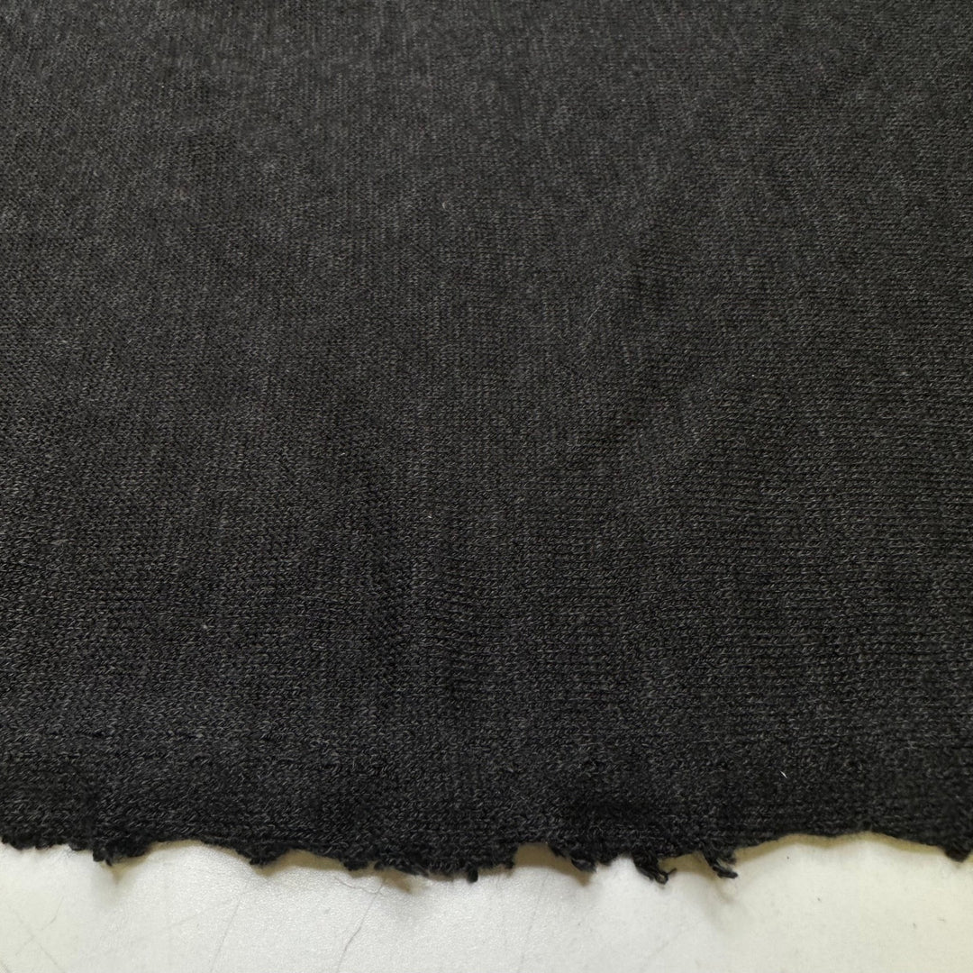 Pleasant Attitude - Sweater Knit Bamboo Blend Knit - Black - Bundles - True Deadstock fabric Fabric by private - Sustainable Textile | FABCYCLE