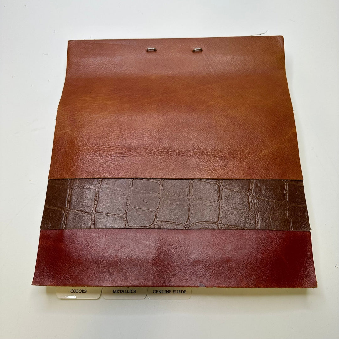 Pleather Please - Home Décor Sample Books - Rectangle - True Deadstock fabric Fabric by private - Sustainable Textile | FABCYCLE