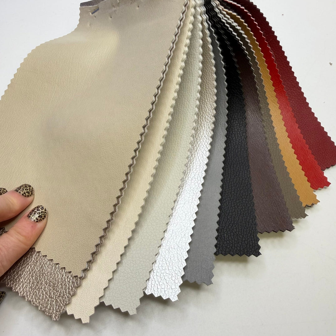 Pleather Weather - Home Décor Sample Books - Small Rectangle - True Deadstock fabric Fabric by private - Sustainable Textile | FABCYCLE