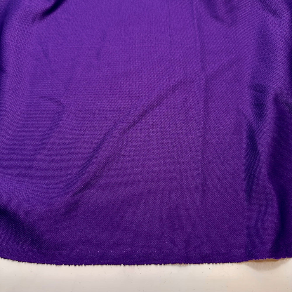 Plum Pie - Polyester Blend Knit - Purple - 1.3M Bundle - True Deadstock fabric Fabric by private - Sustainable Textile | FABCYCLE