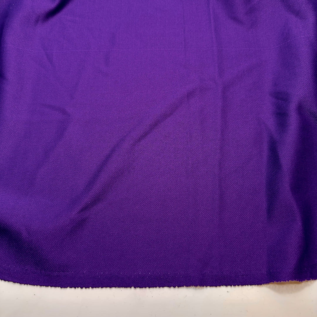 Plum Pie - Polyester Blend Knit - Purple - 1.3M Bundle - True Deadstock fabric Fabric by private - Sustainable Textile | FABCYCLE