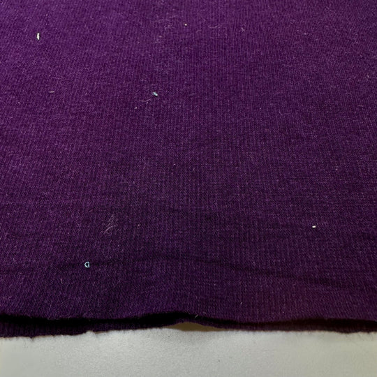 Plum Tired - Tubular Cotton/Bamboo Knit - Dark Purple - 2.7M Bundle - True Deadstock fabric Fabric by private - Sustainable Textile | FABCYCLE