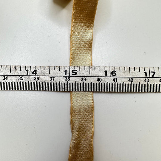 ½" Plush-Back Elastic - Champagne Beige - 2M Bundle - True Deadstock supplies Fabric by private - Sustainable Textile | FABCYCLE