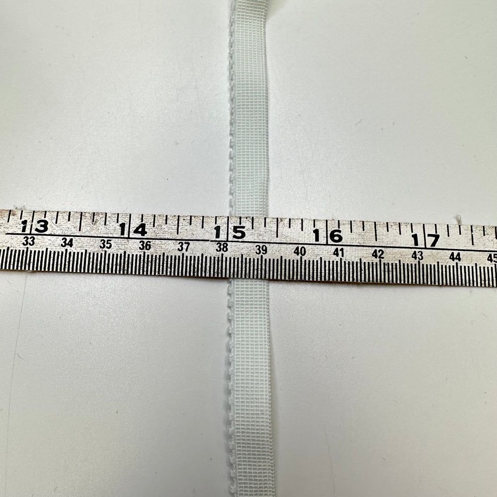 ⅜" Plush-Back Elastic - Ice Blue - 1.9M Bundle - True Deadstock supplies Fabric by private - Sustainable Textile | FABCYCLE