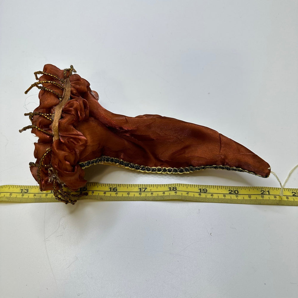 Pointy Doll Hat Accessories - Brown/Gold - Individual - True Deadstock supplies Fabric by private - Sustainable Textile | FABCYCLE